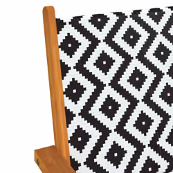 VidaXL 316249 sedia da esterno Terrazzo Legno di acacia, Rattan sintetico - Vista aggiuntiva 8