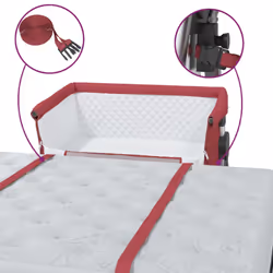 VidaXL 10293 lettino per bambini Rosso Caldaie - Vista aggiuntiva 8