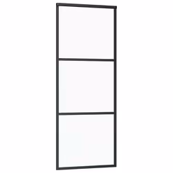 Porta Scorrevole in Vetro ESG e Alluminio 76x205 cm Neracod mxl 79167 - Vista aggiuntiva 3