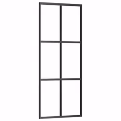 Porta Scorrevole in Vetro ESG e Alluminio 76x205 cm Neracod mxl 121207 - Vista aggiuntiva 2