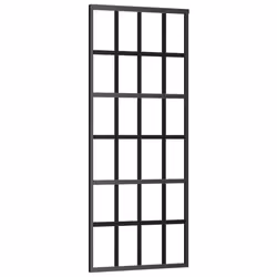 Porta Scorrevole in Vetro ESG e Alluminio 76x205 cm Neracod mxl 79387 - Vista aggiuntiva 2