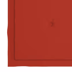 VidaXL 3073010 sedia da esterno Terrazzo Seduta imbottita Teak Rosso - Vista aggiuntiva 8
