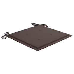 VidaXL 3073012 sedia da esterno Terrazzo Seduta imbottita Teak Grigio talpa - Vista aggiuntiva 6