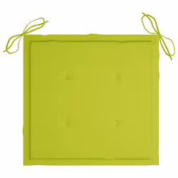 VidaXL 3073015 sedia da esterno Terrazzo Seduta imbottita Teak Verde - Vista aggiuntiva 7