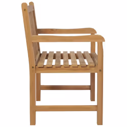 VidaXL 3073027 sedia da esterno Terrazzo Seduta imbottita Teak Grigio talpa - Vista aggiuntiva 6