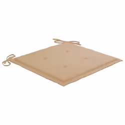 VidaXL 3073034 sedia da esterno Terrazzo Seduta imbottita Teak Beige - Vista aggiuntiva 6