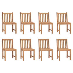 VidaXL 3073087 sedia da esterno Terrazzo Teak