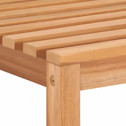 VidaXL 3073088 sedia da esterno Terrazzo Seduta imbottita Teak Antracite - Vista aggiuntiva 7