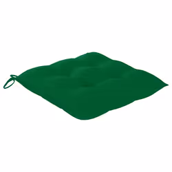 VidaXL 3073108 sedia da esterno Terrazzo Seduta imbottita Teak Verde - Vista aggiuntiva 7