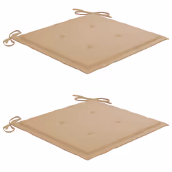 VidaXL 3073118 sedia da esterno Terrazzo Seduta imbottita Teak Beige - Vista aggiuntiva 6
