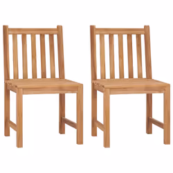 VidaXL 3073130 sedia da esterno Terrazzo Seduta imbottita Teak Antracite