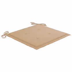 VidaXL 3073145 sedia da esterno Terrazzo Seduta imbottita Teak Beige - Vista aggiuntiva 7