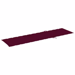 VidaXL 3073180 sedia da esterno Salone Seduta imbottita Acciaio galvanizzato, Teak Rosso - Vista aggiuntiva 8