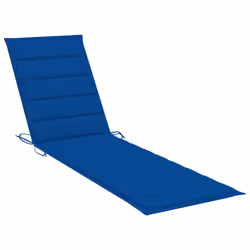 VidaXL 3073181 sedia da esterno Salone Seduta imbottita Acciaio galvanizzato, Teak Blu - Vista aggiuntiva 7
