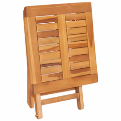 VidaXL 3073184 sedia da esterno Salone Seduta imbottita Acciaio galvanizzato, Teak - Vista aggiuntiva 6