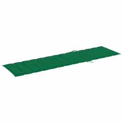 VidaXL 3073191 sedia da esterno Salone Seduta imbottita Acciaio galvanizzato, Teak Verde - Vista aggiuntiva 8