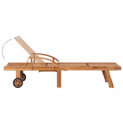 VidaXL 3073193 sedia da esterno Salone Seduta imbottita Acciaio galvanizzato, Teak Nero - Vista aggiuntiva 7