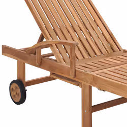 VidaXL 3073194 sedia da esterno Salone Seduta imbottita Acciaio galvanizzato, Teak Grigio talpa - Vista aggiuntiva 8
