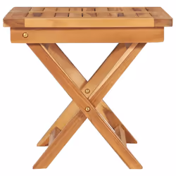 VidaXL 3073199 sedia da esterno Salone Seduta imbottita Acciaio galvanizzato, Teak - Vista aggiuntiva 5