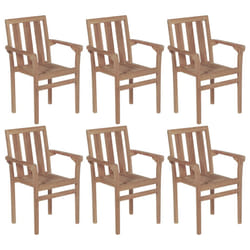 VidaXL 3073377 sedia da esterno Terrazzo Teak