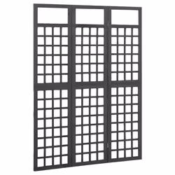 Divisorio a 3 Pannelli in Legno di Abete Nero 121x180 cmcod mxl 73432 - Vista aggiuntiva 2