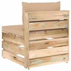VidaXL 3074510 panca da esterno Legno - Vista aggiuntiva 4