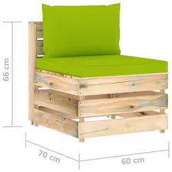 VidaXL 3074518 panca da esterno Legno - Vista aggiuntiva 6