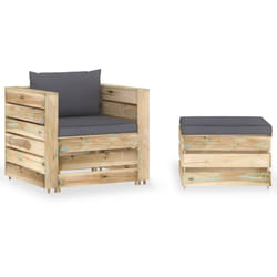 VidaXL 3074531 set mobili da esterno