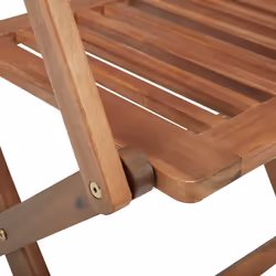 VidaXL 3074949 sedia da esterno Terrazzo Seduta imbottita Legno di acacia Rosso - Vista aggiuntiva 8