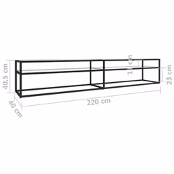 VidaXL 331730 supporto TV e sistema audio - Vista aggiuntiva 6