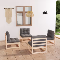 VidaXL 3076309 set mobili da esterno