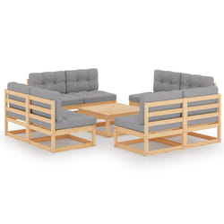 VidaXL 3076324 set mobili da esterno