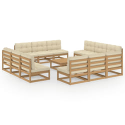 VidaXL 3076332 set mobili da esterno