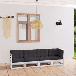 VidaXL 3076410 divano da cortile