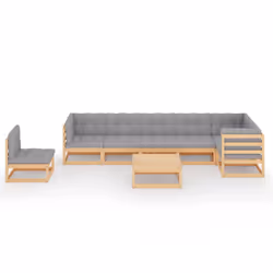 VidaXL 3076649 set mobili da esterno
