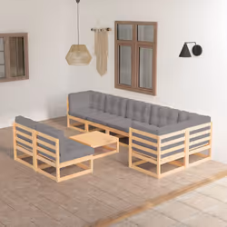 VidaXL 3076669 set mobili da esterno