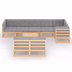 VidaXL 3076669 set mobili da esterno