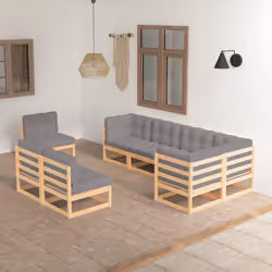VidaXL 3076674 set mobili da esterno