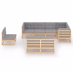 VidaXL 3076674 set mobili da esterno