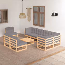 VidaXL 3076679 set mobili da esterno