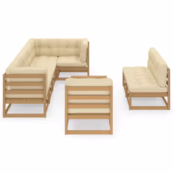 VidaXL 3076682 set mobili da esterno