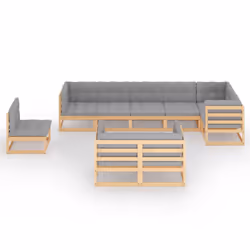 VidaXL 3076724 set mobili da esterno