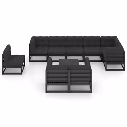 VidaXL 3076733 set mobili da esterno