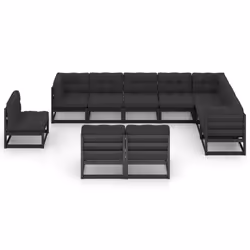 VidaXL 3076848 set mobili da esterno