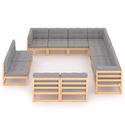 VidaXL 3076934 set mobili da esterno
