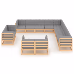 VidaXL 3077014 set mobili da esterno
