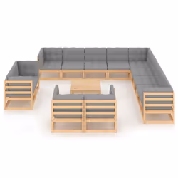 VidaXL 3077019 set mobili da esterno
