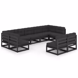 VidaXL 3077218, 9 pz