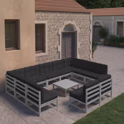 VidaXL 3077221 set mobili da esterno