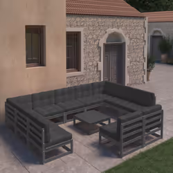 VidaXL 3077233 set mobili da esterno